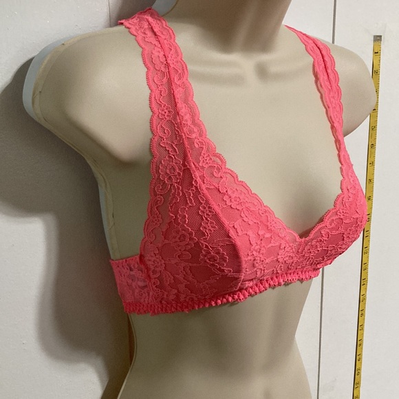 VICTORIAS SECRET Bralette Salamander Pink Womens Small Petite - Picture 5 of 11